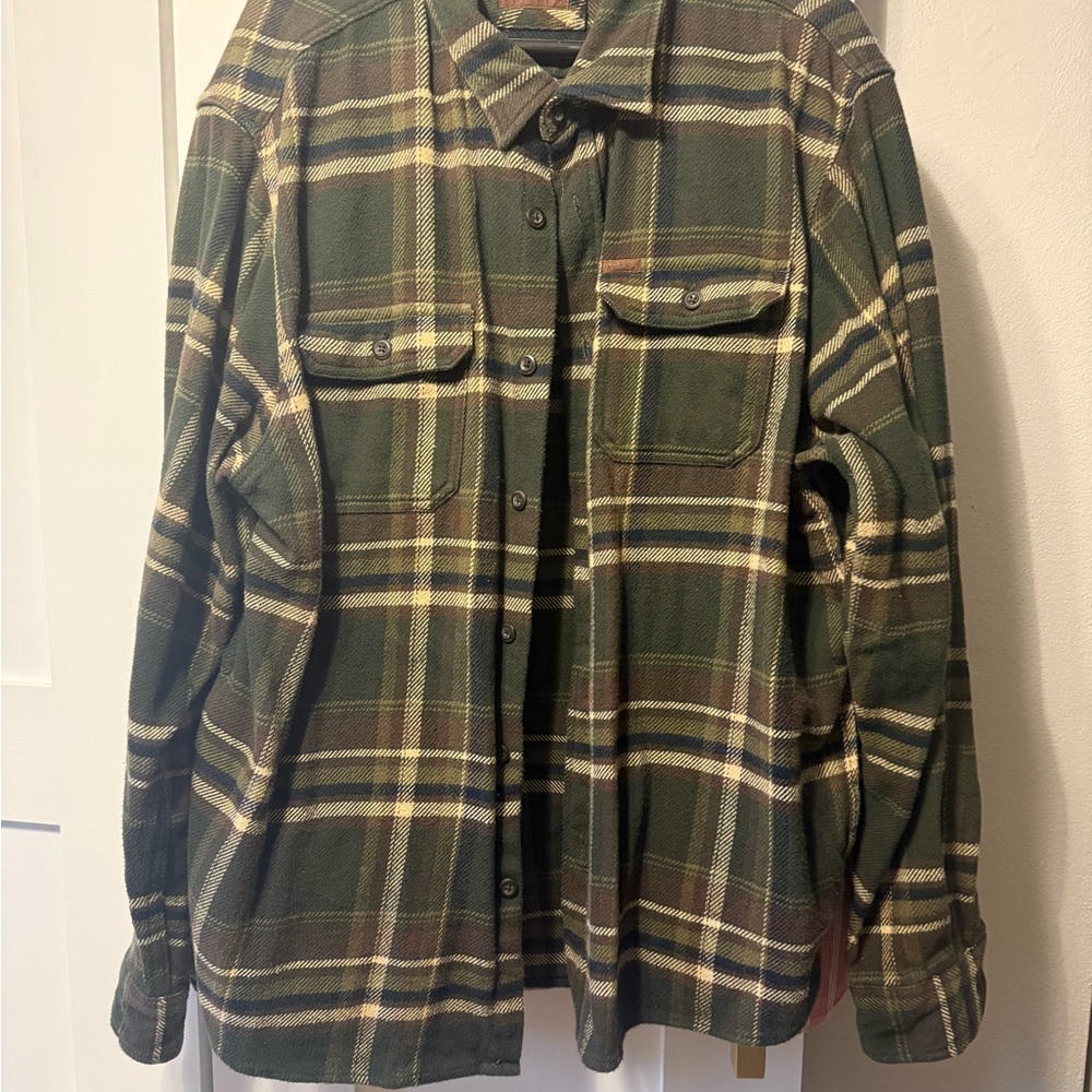Orvis Multicolor Plaid Shirt/ Shacket.  Size XXL